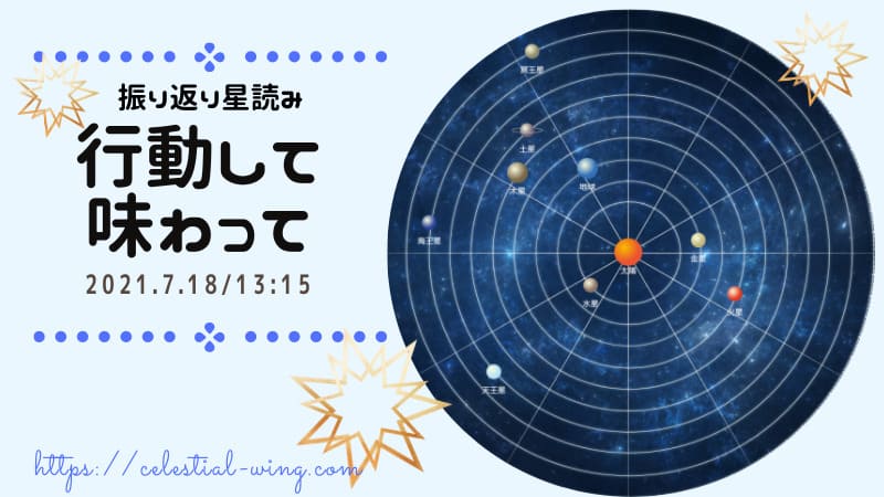 振り返り星読み2021.7.18