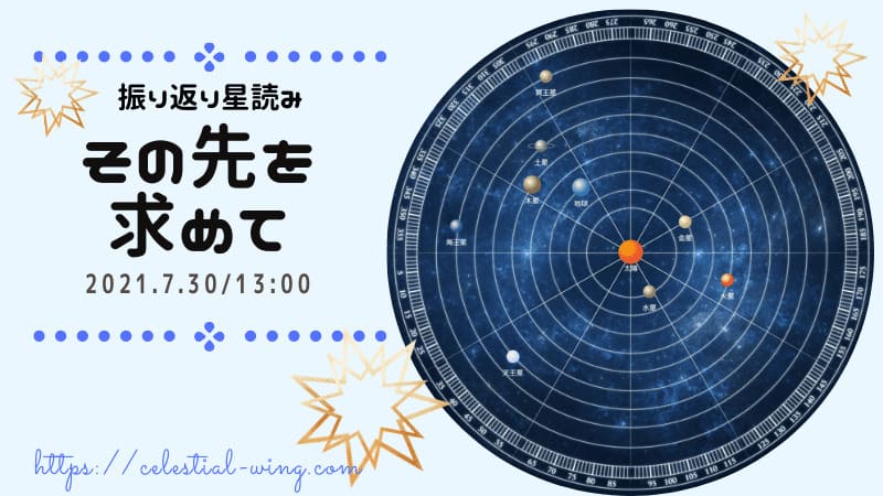 振り返り星読み2021.7.30